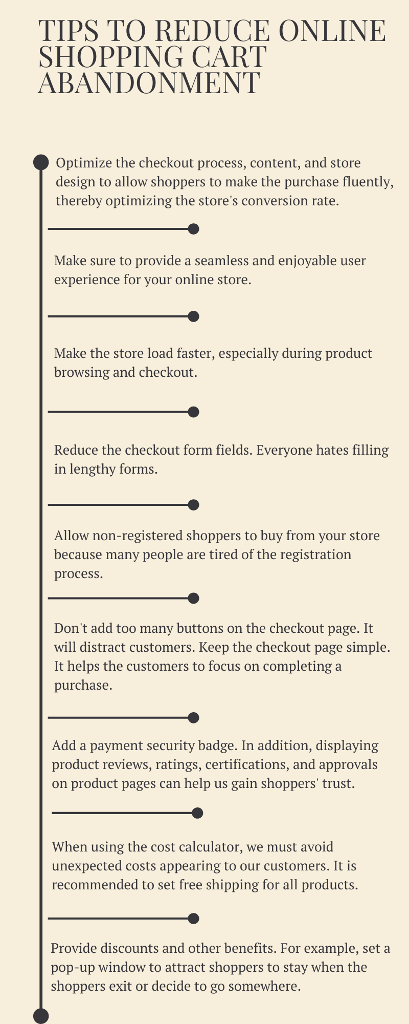 11 Tips For Reducing Cart Abandonment