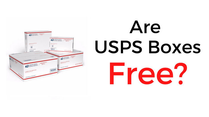 are usps boxes free